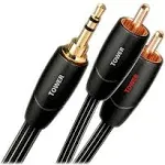 AudioQuest Tower 3.5mm to RCA Cable (Black)