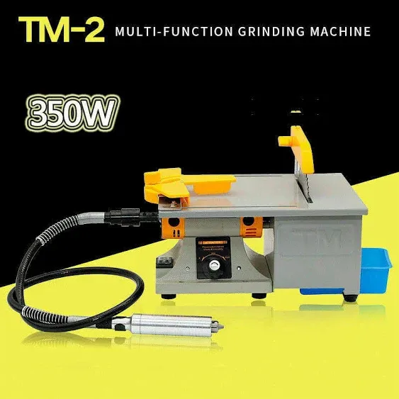 Jewelry Rock Gem Polishing Buffer Bench Lathe Table Saw Cutting Grinding Machine