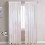 Sequin Curtains 2 Panels Iridescent White 2FTx7FT Sequin Backdrop Curtain 84in