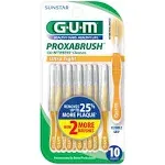 GUM Proxabrush Go-Betweens Interdental Brushes, Ultra Tight, Plaque Removal 10ct