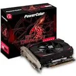 POWERCOLOR Red Dragon Radeon RX 550 4GB GDDR5 Graphics Card - AXRX 550 4GBD5-HLE