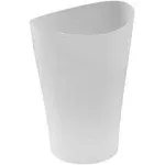 Rubbermaid  Spa Works Vanity Wastebasket, 9-Quart, Clear