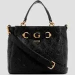 Guess | GUESS Izzy Peony Small Girlfriend Satchel | Realry