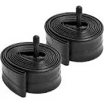 2 Pack 24 Inch Schrader Valve MTB Bike Inner Tubes 24x 1.75 -2.125 Bicycle Tube