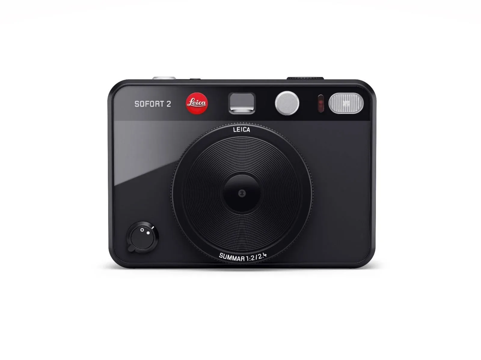 Leica Sofort 2 Digital and Instant Photo Camera with LCD Display, Two Shutter Releases, 10 Lens Effects, and Leica FOTOS App Support (Red)