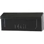 Gibraltar Mailboxes THHB00AM Townhouse Wall Mount Mailbox, Black