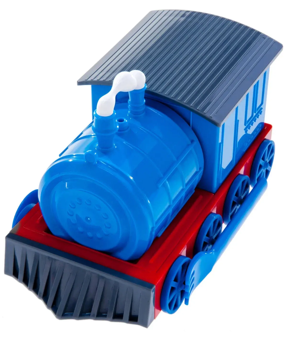 KidsFunwares Chew-Chew Train Kids Dinnerware Set with Utensils, Blue