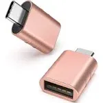 Syntech USB C to USB Adapter Pack of 2 USB C Male to USB3 Female Adapter Compati