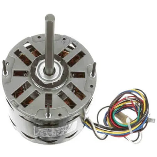 Century Fan and Blower Motor, 1/2 HP, 1 Ph, 60 Hz, 115 V, 1075 RPM, 3 Speed, 48 Frame, OAO - FDL1056