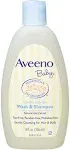 Aveeno Baby Wash & Shampoo - 8 Fl Oz