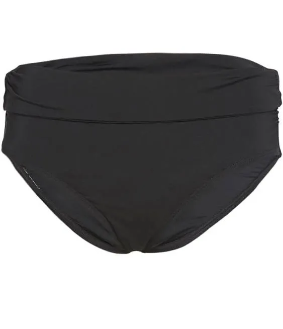 Coco Reef Black Impulse Rollover Bikini Bottom