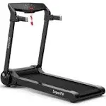 3HP Folding Electric Treadmill Running Machine w/ Speaker - Silver