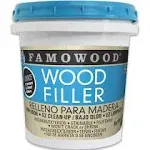 Famowood 40022142 Latex Wood Filler - Pint, Walnut