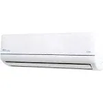 Senville SENA-18HF/D Dual Zone Mini Split Air Conditioner Heat Pump, 18000 BTU, Works with Alexa, White