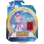 Sonic the Hedgehog 4-inch Action Figure Blaze with Sol Emerald