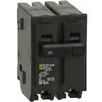 Square D Homeline 60-amp 2-Pole Standard Trip Circuit Breaker