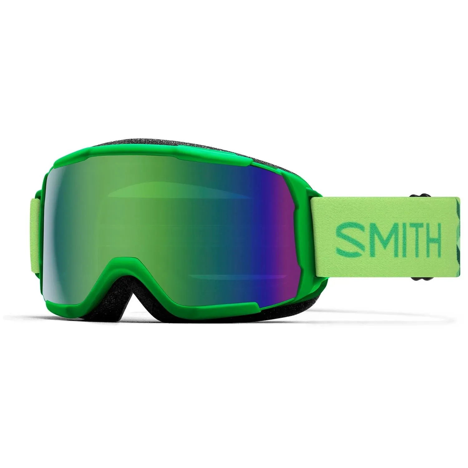 Smith Grom ChromaPop Goggles - Kids&#039; Slime Watch Your Step/Gree Sol-X Mirror, On