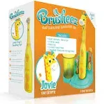 Brusheez Jovie the Giraffe Children's Electronic Kids Toothbrush Set, Yellow