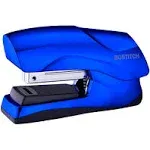 Bostitch - Flat Clinch Stapler, 40 Sheets, Metallic Blue