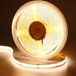 DC 12V COB LED Strip Light Warm White 3000K 16.4ft(5M) 1560LEDs 