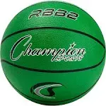 Champion Sports Junior Rubber Basketball Green