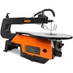 Wen 3923 16 in. Variable Speed Scroll Saw with Easy-Access Blade Changes and Work Light