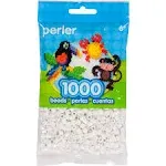 Perler Pearl Beads 1000/Pkg-Silver