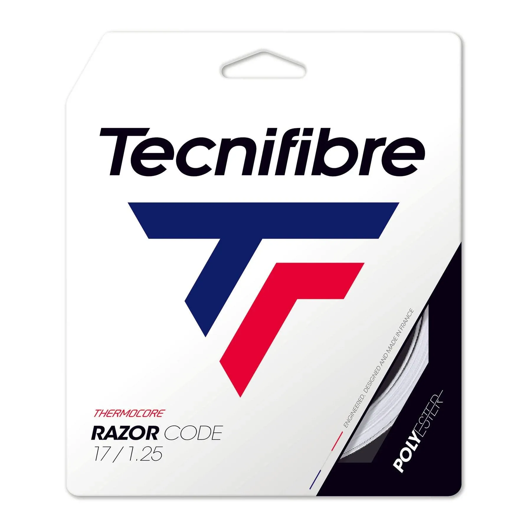 Tecnifibre Razor Code White Tennis String ()