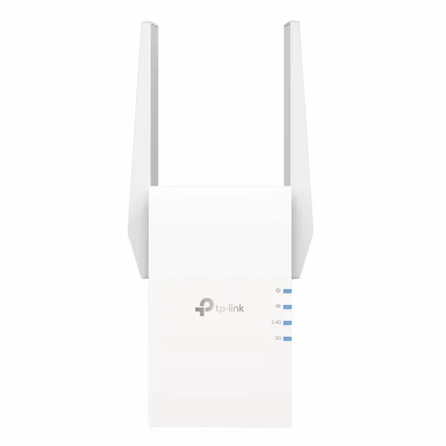 TP-Link AX1500 WiFi Extender Internet Booster, WiFi 6 Range Extender Covers up to 1500 sq. ft. and 25 Devices, Dual Band up to 1.5Gbps Speed, AP Mode w/Gigabit Port, APP Setup, OneMesh Compatible (RE5