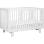 Babyletto Hudson 3-in-1 Convertible Crib with Toddler Conversion Kit White