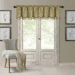 Elrene Home Fashions Mia Curtain Valance, Gold