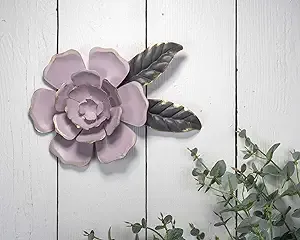 Foreside Home & Garden Small Flora Wall Flower