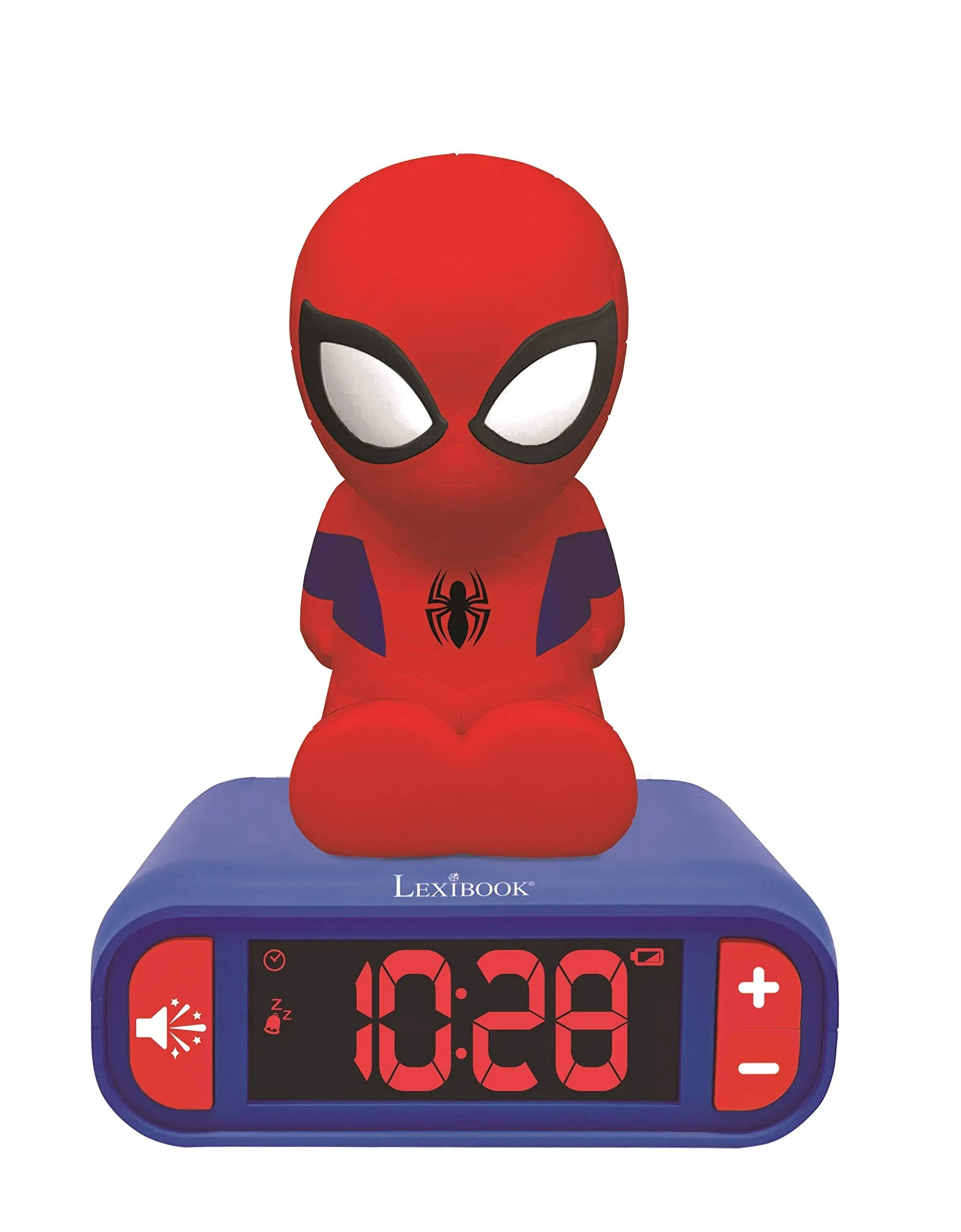 Spiderman Night Light Alarm Clock