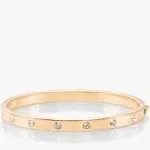 kate spade new york 'Set in Stone' Hinged Bangle