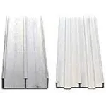 3/4" X 4' Aluminum Sliding Door Track (4')