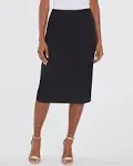 Kasper Women's Stretch Crepe Skimmer Skirt