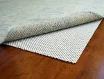 Rugpadusa - Super-Lock Natural - 5' Round - 1/8 inch Thick - Natural Rubber - Gripping Open Weave Rug Pad - More Durable Than PVC Alternatives, Safe