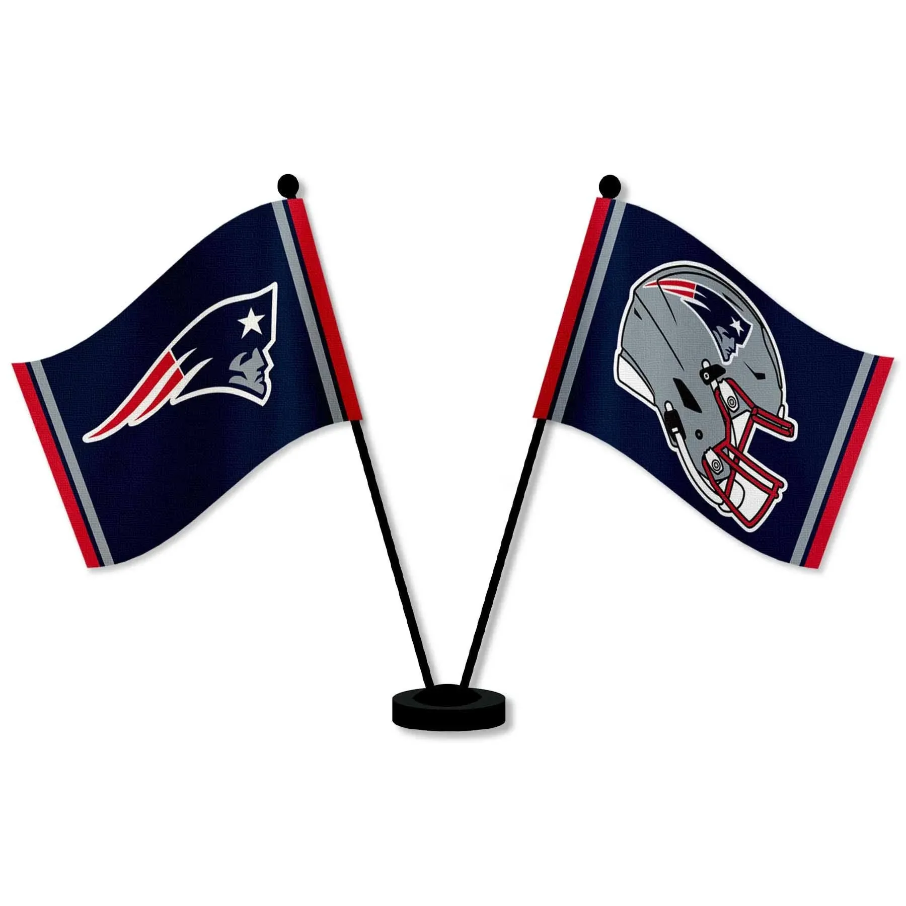 New England Patriots Desk Flags