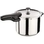 Presto 01362 6-Quart Stainless Steel Pressure Cooker, Silver