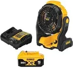 DeWalt DCE512P1 11&#034; Cordless Jobsite Fan Kit with Battery and Charger