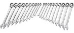 GearWrench SAE/Metric Ratcheting Wrench 20 Piece Set