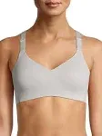 Compatible with Avia Women's High Compatible with Impact Wireless Sports Bra, New Silver