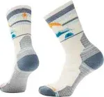 Smartwool Women's Hike Light Cushion Mountain Moon Crew Socks Moonbeam / S