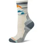 Smartwool Women's Hike Light Cushion Merino Wool Mountain Moon Crew Socks