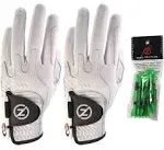 NEW Zero Friction Varsity Cabretta Elite Golf Glove OSFA Men&#039;s - Pick Color/Hand