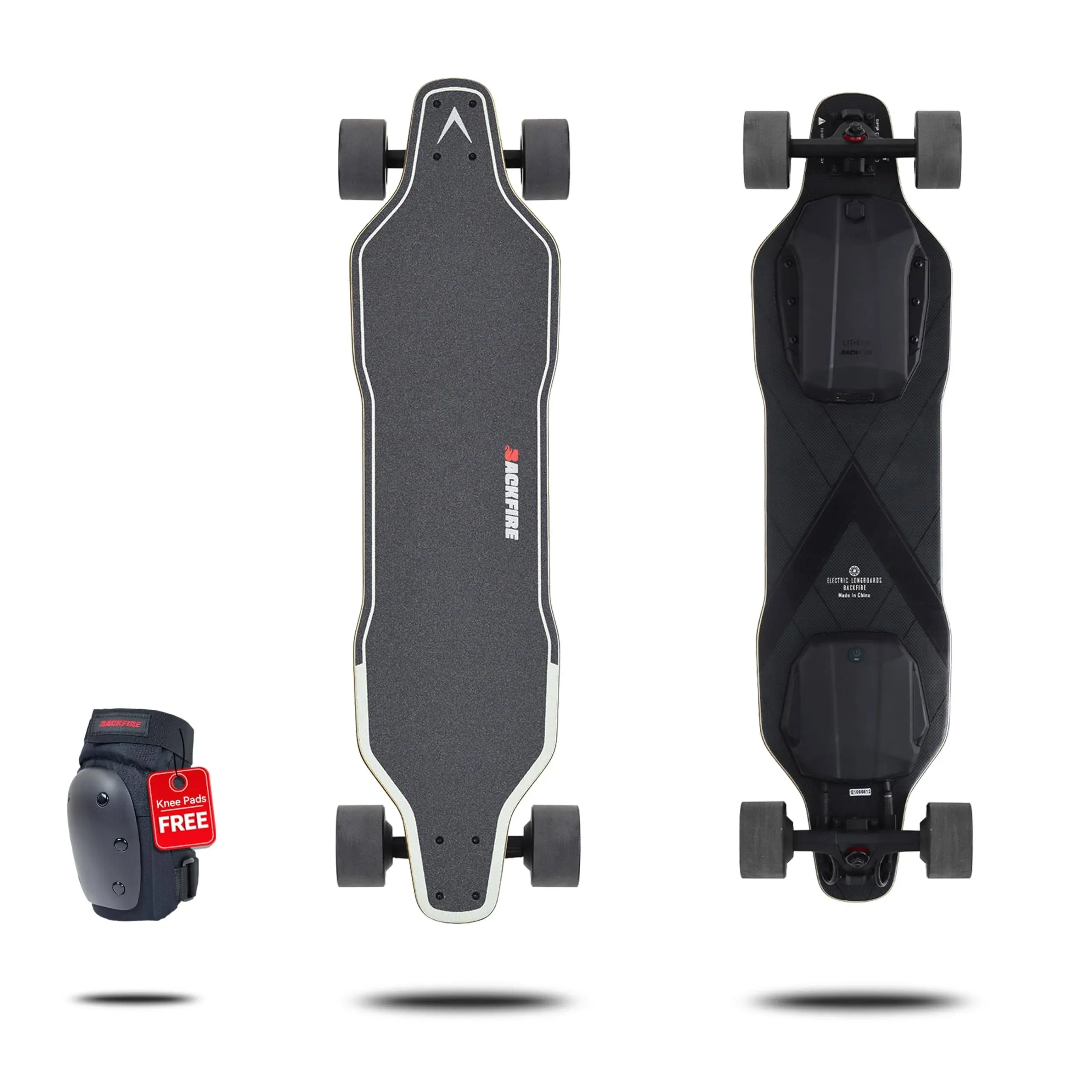 Backfire G2 Electric Longboard Skateboard with Protective Gear