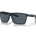 Costa Del Mar Rincon Sunglasses Matte Black/Gray 580P