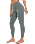 Yoga Outfit CRZ Womens Ranunculus Legs 25 inches High Waist Soft Comfortable Rest Room 231117