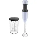 KitchenAid 2 Speed Hand Blender With Cup Onyx Black KHB1231OB