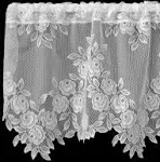 Heritage Lace - Tea Rose Collection - Curtains, Doilies, Runners, Placemats